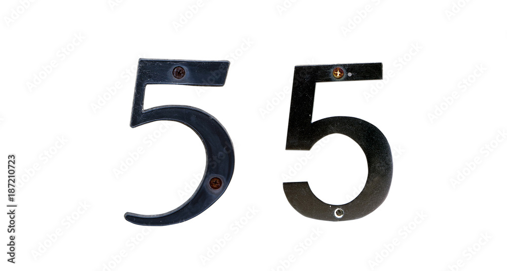 Old house number signs Old house number signs