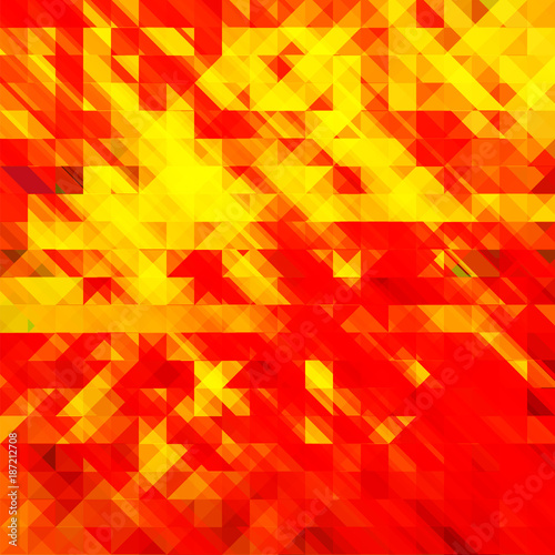  background geometric yellow-red