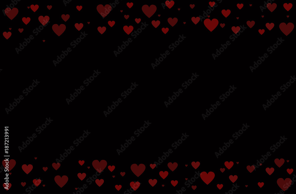 Valentines Day Background . Romantic background of hearts.