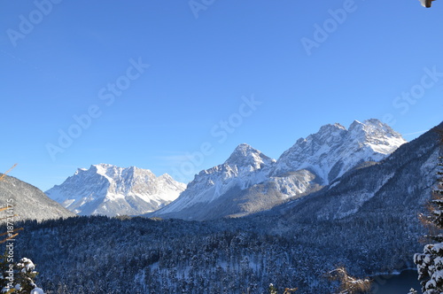 Zugspitze in winter