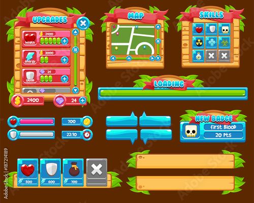 Jungle Game GUI Pack