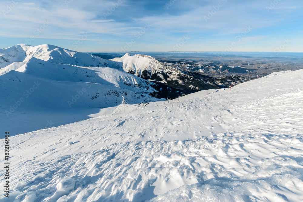 Winter High Tatras near Kasprowy Wierch. Europe. Winter High Tatras near Kasprowy Wierch. Europe.