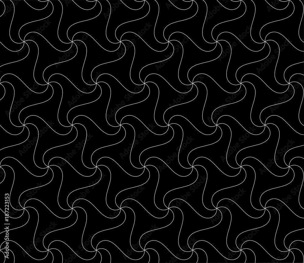 Seamless Squiggly Lines. Vector illustration. Seamless Squiggly Lines. Vector illustration.