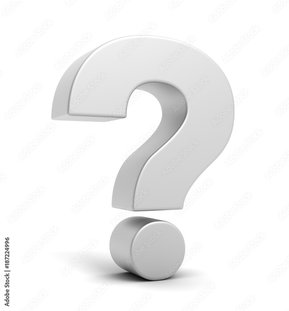 question mark concept 3d illustration question mark concept 3d illustration