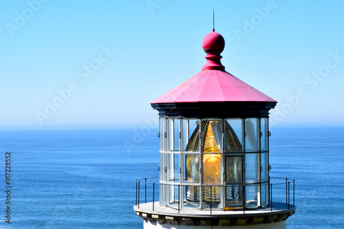 Lighthouse Reflection Seascape