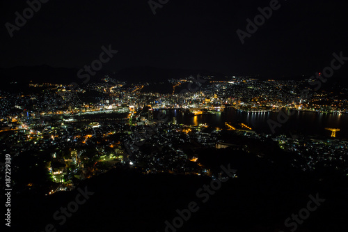 Night view of Nagasaki