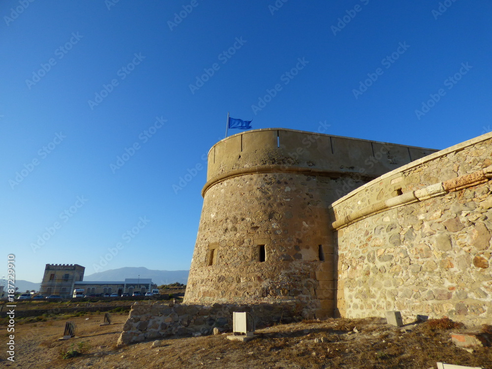 Los Baños de Guardias Viejas, localidad de El Ejido en la Provincia de Almería y la Comunidad autónoma de Andalucía (España)