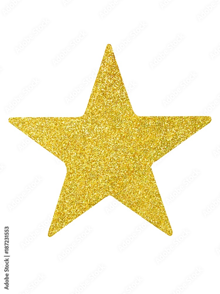 Fototapeta premium Christmas star on white