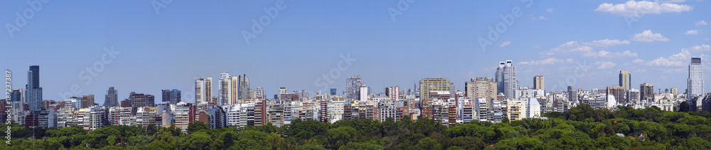 Panorama von Buenos Aires, Hauptstadt Argentiniens