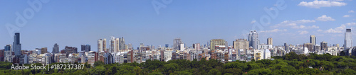 Panorama von Buenos Aires  Hauptstadt Argentiniens