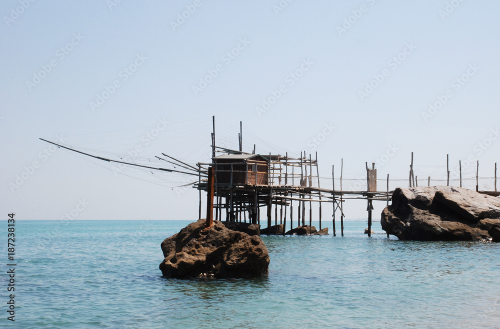 Trabocco sulla Costa dei Trabocchi