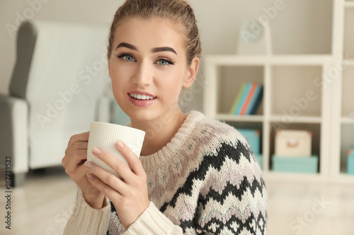 Beautiful smiling woman wit...