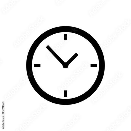 clock icon illustration