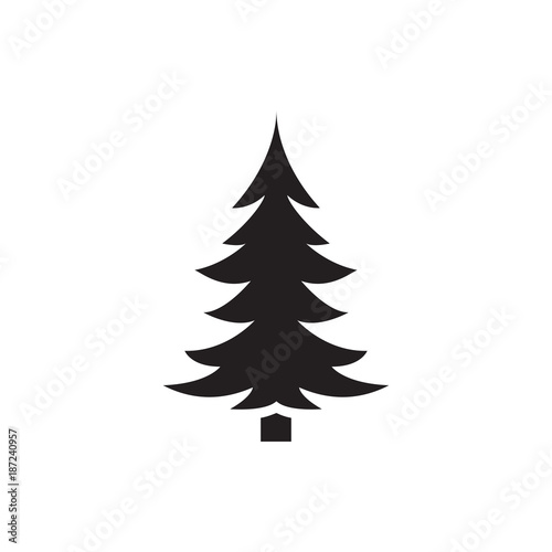 pine-tree icon illustration