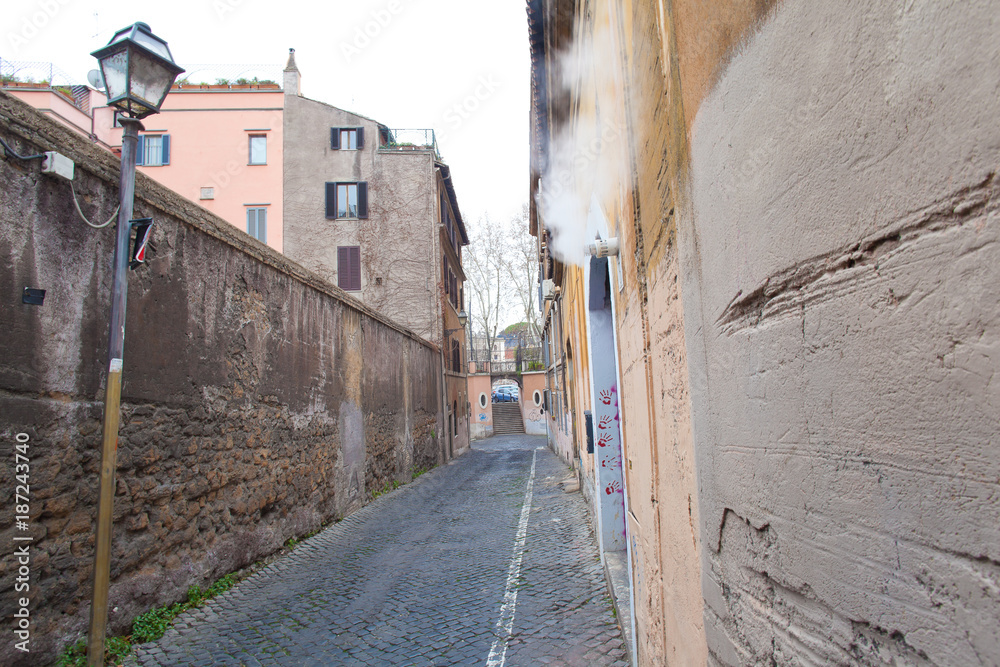 Polverone's Alley in Rome (Vicolo del Polverone a Roma)