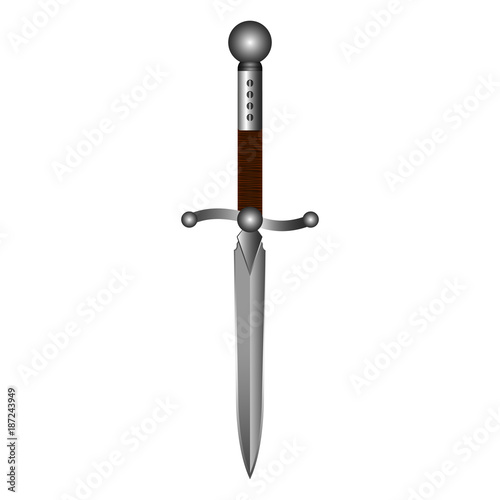 Isolated sword weapon