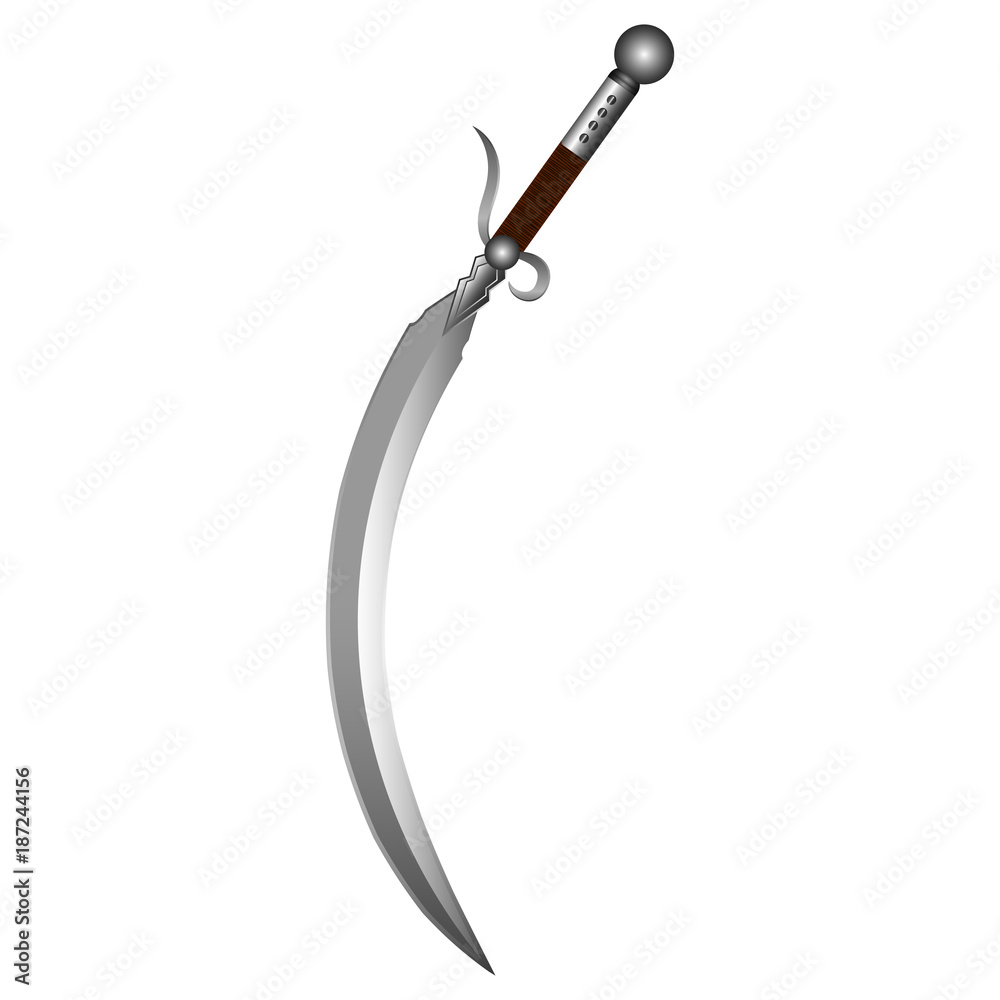 Isolated sword weapon Isolated sword weapon