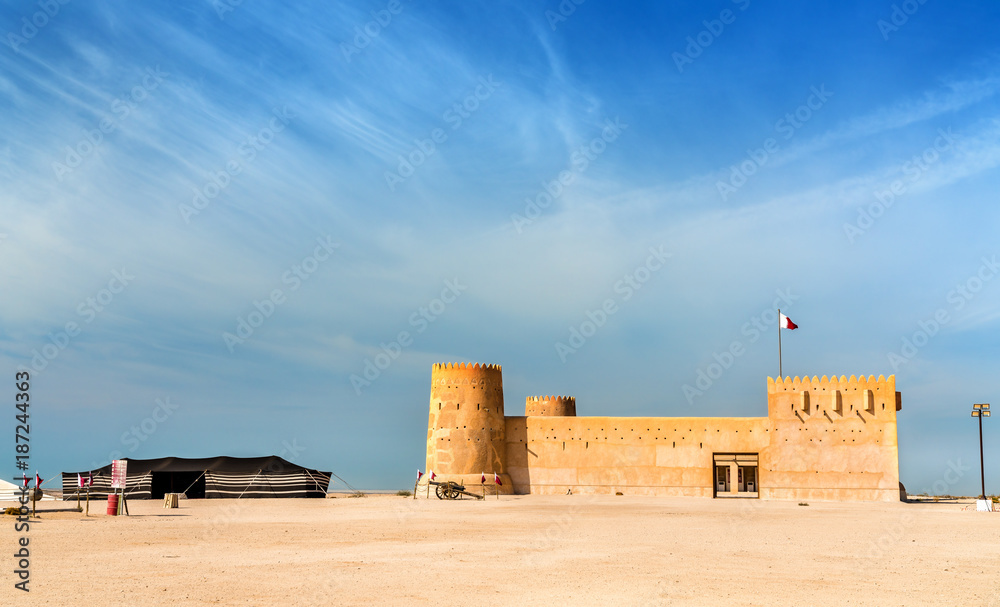 Al Zubara Fort in Qatar, Middle East
