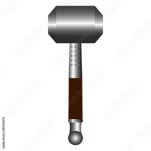 Isolated hammer weapon