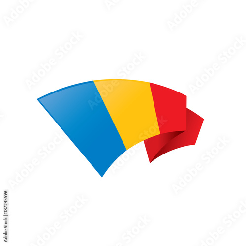 Free Download Chad flag, vector illustration - GFXLoad