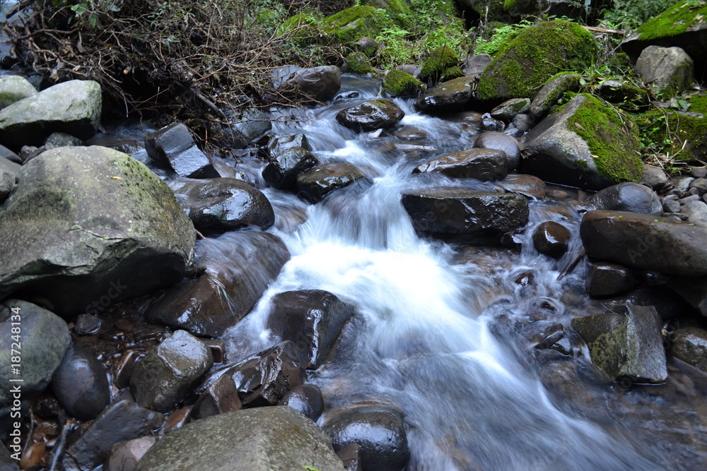 Brazil - Rio Grande do Sul - Waterfall - long time shutter Brazil - Rio Grande do Sul - Waterfall - long time shutter