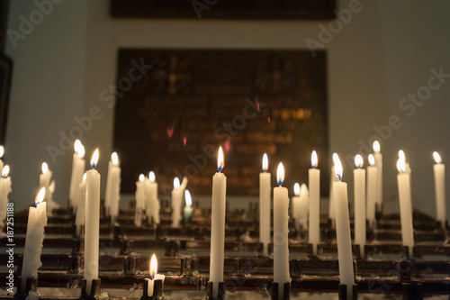 Warsaw Poland October 2014 Catholic Christian Church Interior During Ceremony