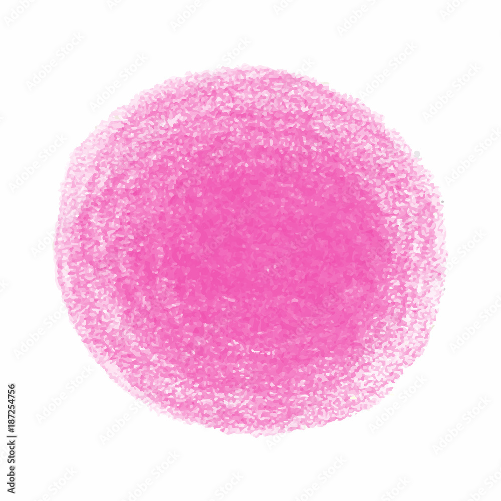 Pink crayon scribble texture stain isolated on white background Pink crayon scribble texture stain isolated on white background