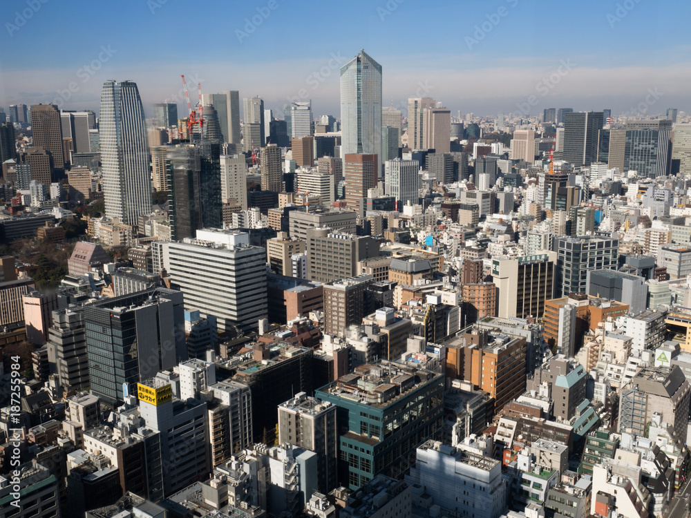 Obraz premium 東京港区の眺望