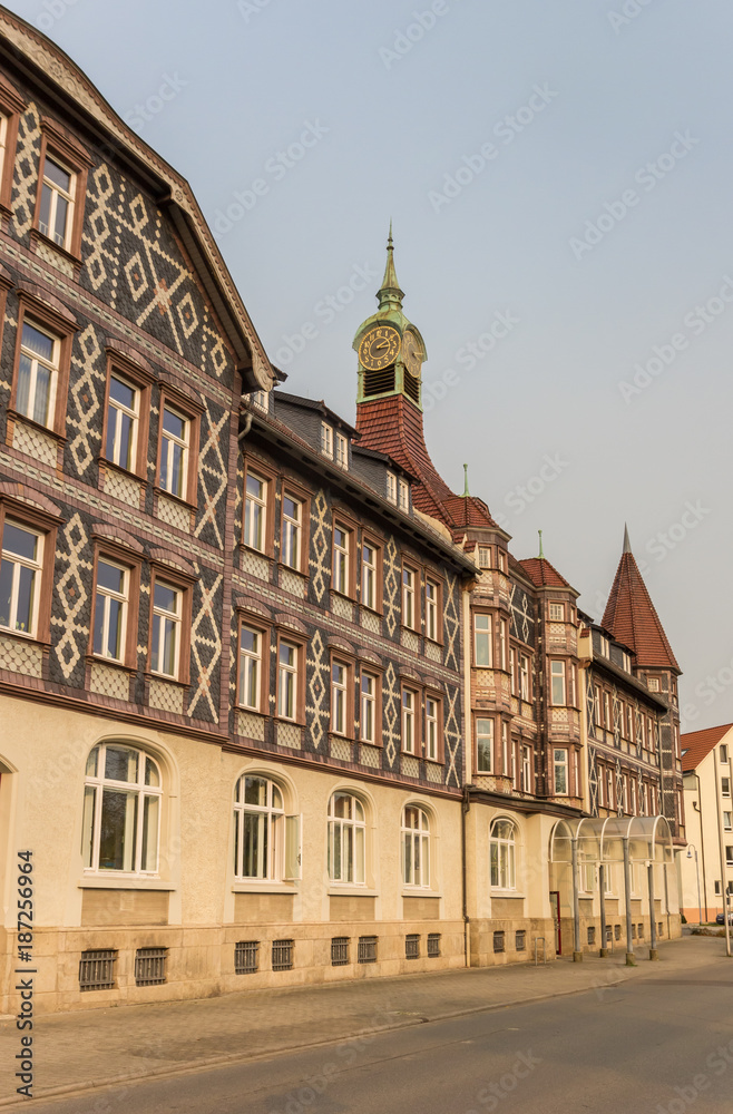Fototapeta premium Historic town hall in the center of Einbeck