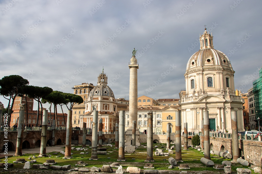roman cityscape