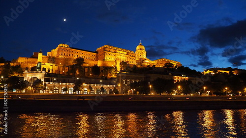 Budapest night landscape fr...