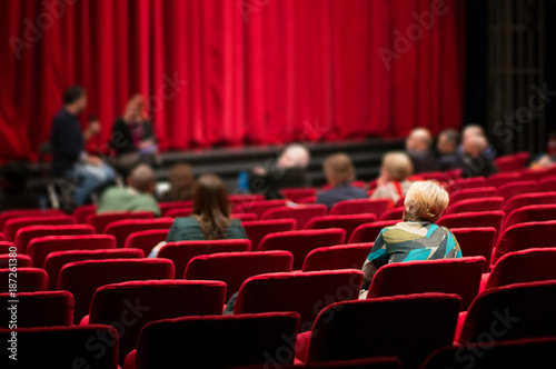 audience at the theater