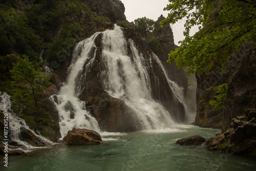 Uchansu waterfall in Turkey © Saida