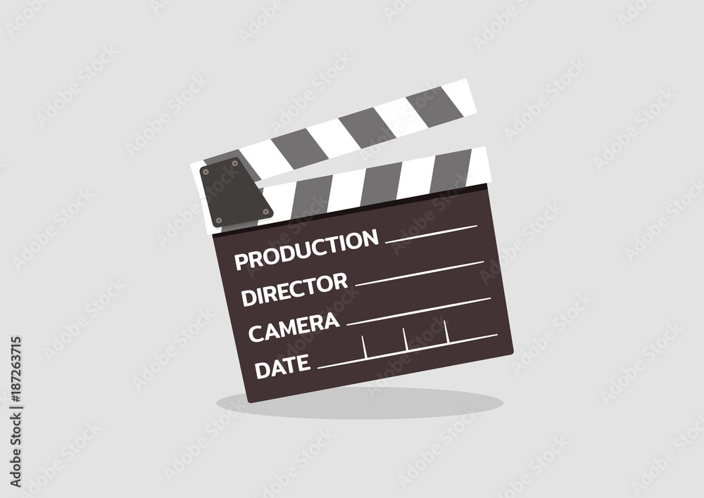 Obraz premium Movie Clapper