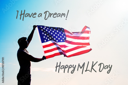 Martin Luther King Day background 