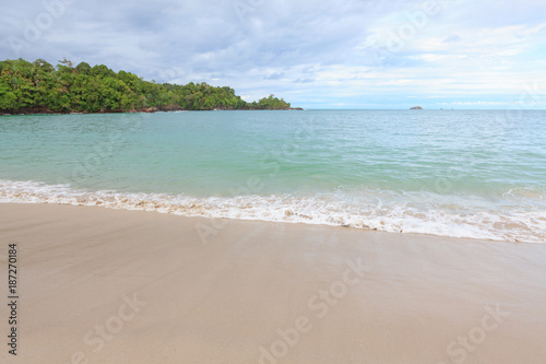 Sand beach at Manuel Antonio Costa Rica