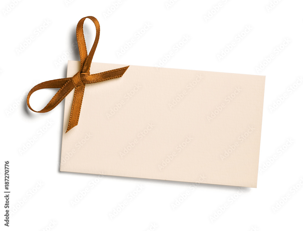 ribbon bow card note chirstmas celebration greeting ribbon bow card note chirstmas celebration greeting