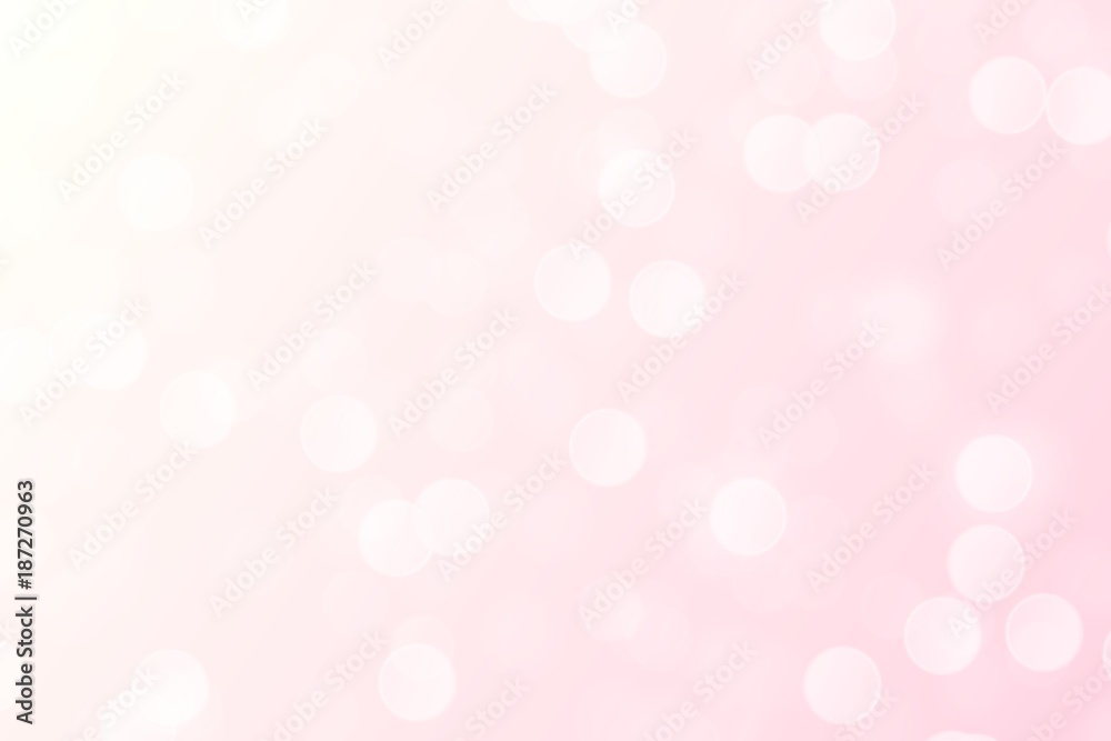 Abstract bokeh circle shiny light and soft pink background. Abstract bokeh circle shiny light and soft pink background.