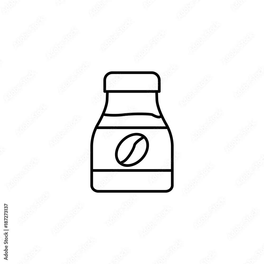 a bank of instant coffee icon. Hypermarket and goods for sale elements. Premium quality graphic design icon. Simple love icon for websites, web design, mobile app, info graphics a bank of instant coffee icon. Hypermarket and goods for sale elements. Premium quality graphic design icon. Simple love icon for websites, web design, mobile app, info graphics