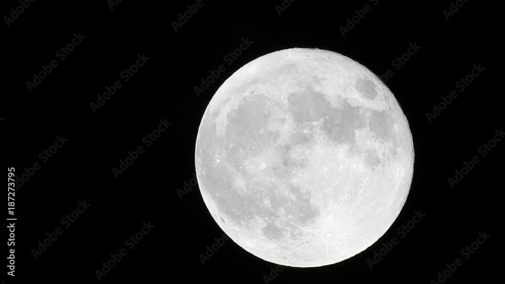 2018年最大の満月