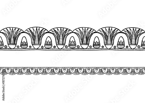 old Egyptian border ornament