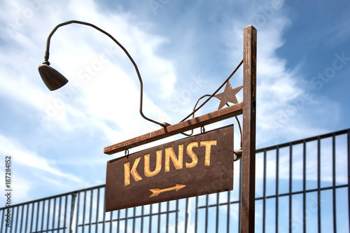 Schild 280 - Kunst photo