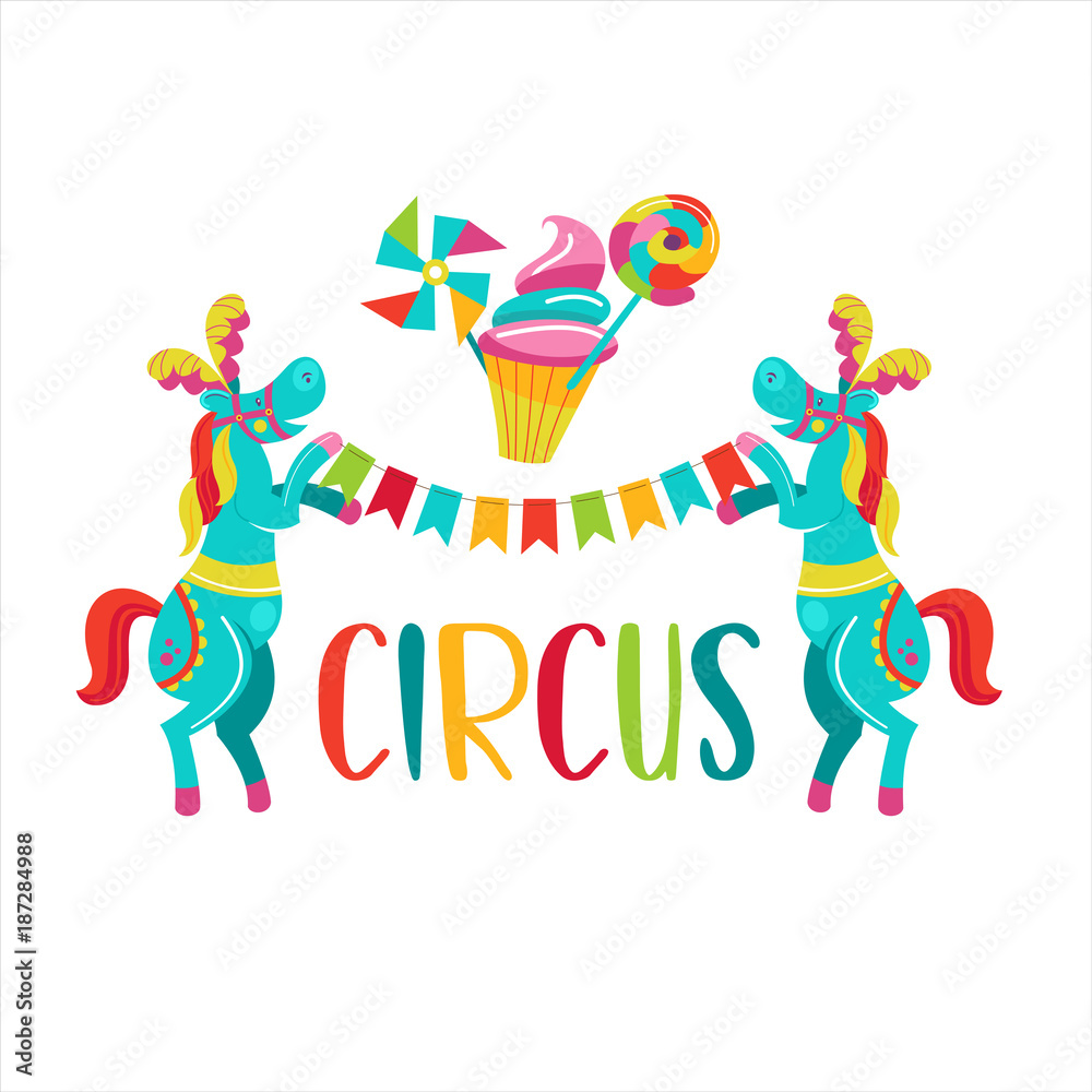 Fototapeta premium Circus clipart