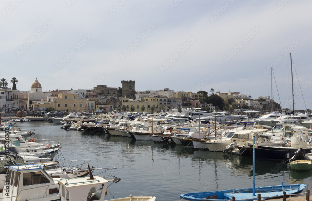 ischia forio italy harbour