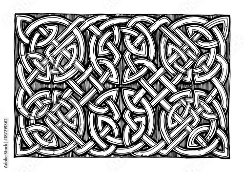 traditional Celtic pattern