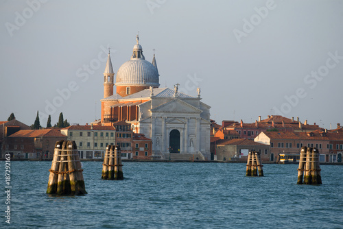 The Church of Il Redentore on a sunny morning. Giudecca Island, Venice