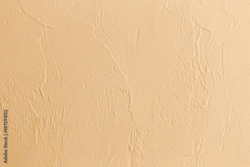 Decorative plaster on the wall as a background Decorative plaster on the wall as a background