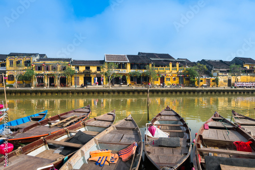 Famous heritage village in Hoi An City in Vietnam.