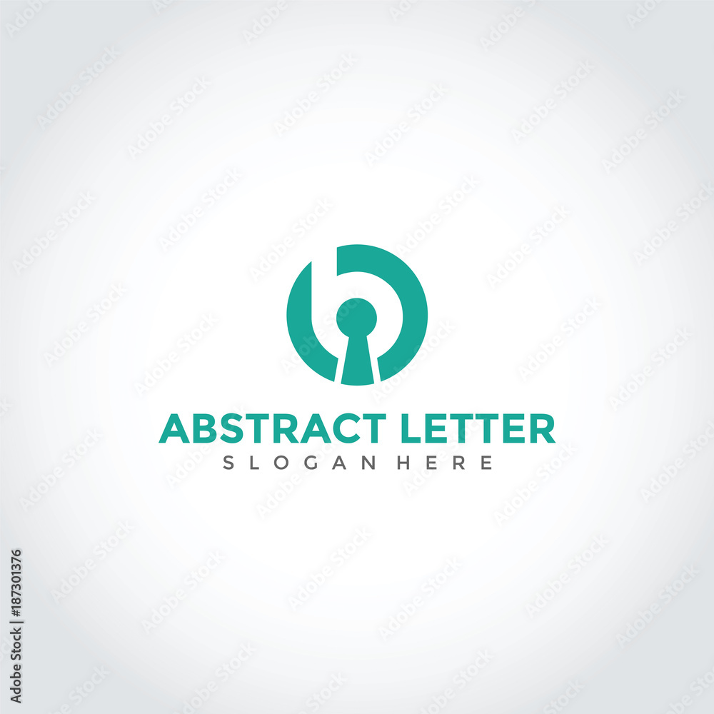 Abstract Letter B Logo Design. Vector Illustrator Eps. 10 Abstract Letter B Logo Design. Vector Illustrator Eps. 10