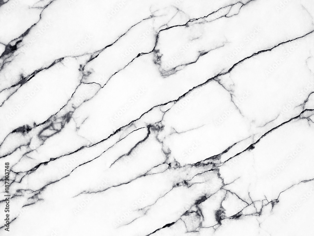 Naklejka premium White marble texture and background